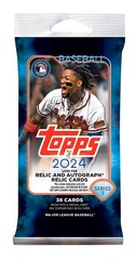 2024 Topps Series 1 MLB Baseball JUMBO VALUE Pack (36 Cards)